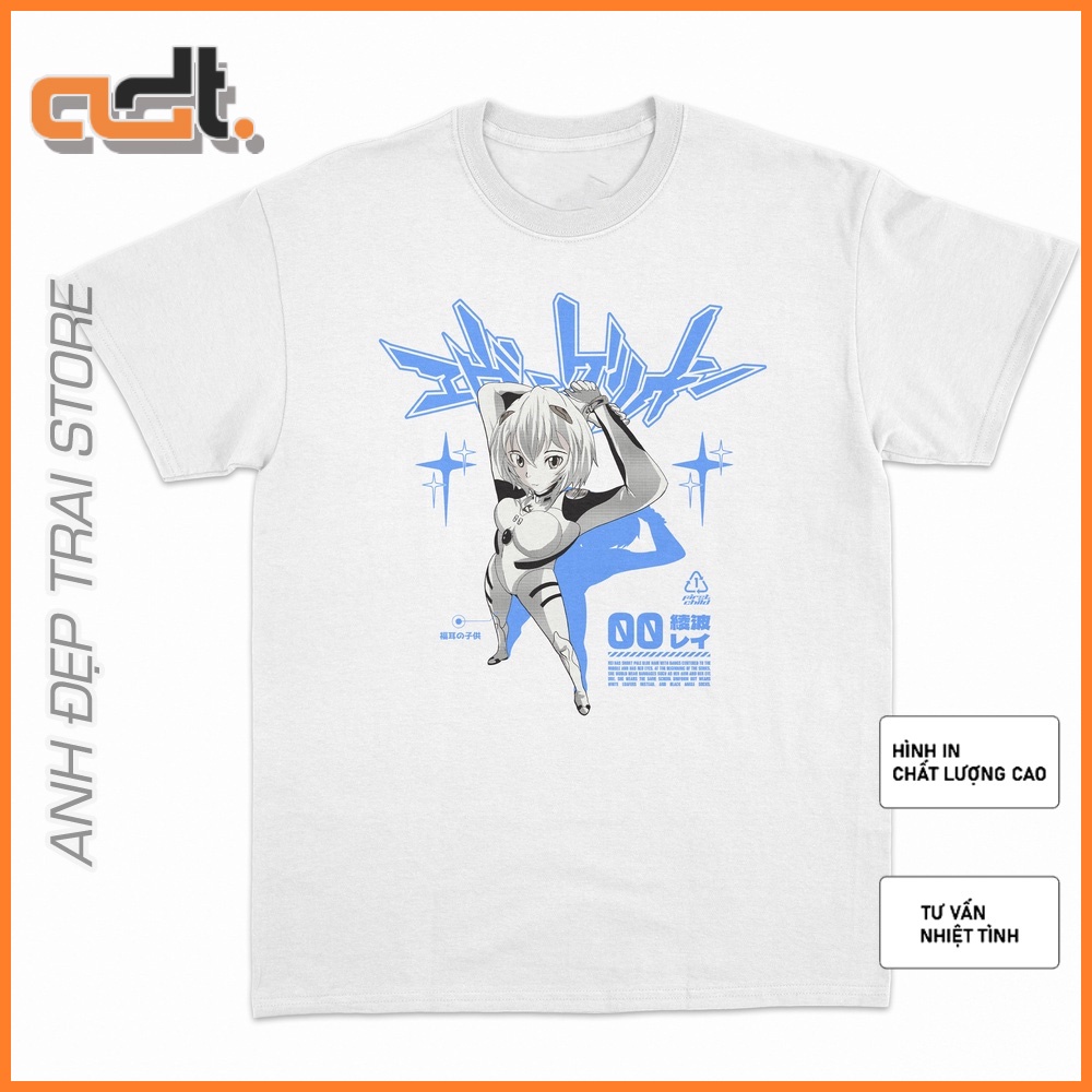 Áo thun Neon Genesis Evangelion anime cực chất giá rẻ
