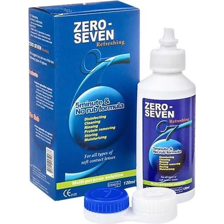 Nước Ngâm Lens ZERO-SEVEN Tự Động Làm Sạch Và Khử Khuẩn Kính Áp Tròng