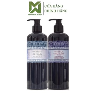 Dầu gội xả phục hồi cho mọi loại tóc Hischer Argan Oil 500ML chính hãng