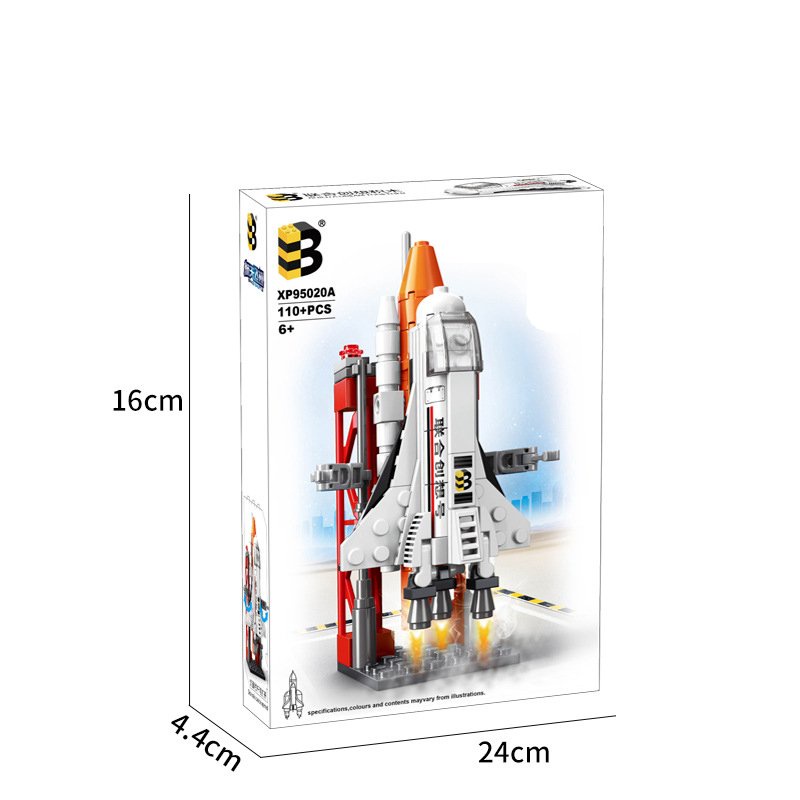 Đồ chơi lắp ráp lego Tàu Vũ Trụ không gian, lego xếp hình phi thuyền đồ chơi cho bé