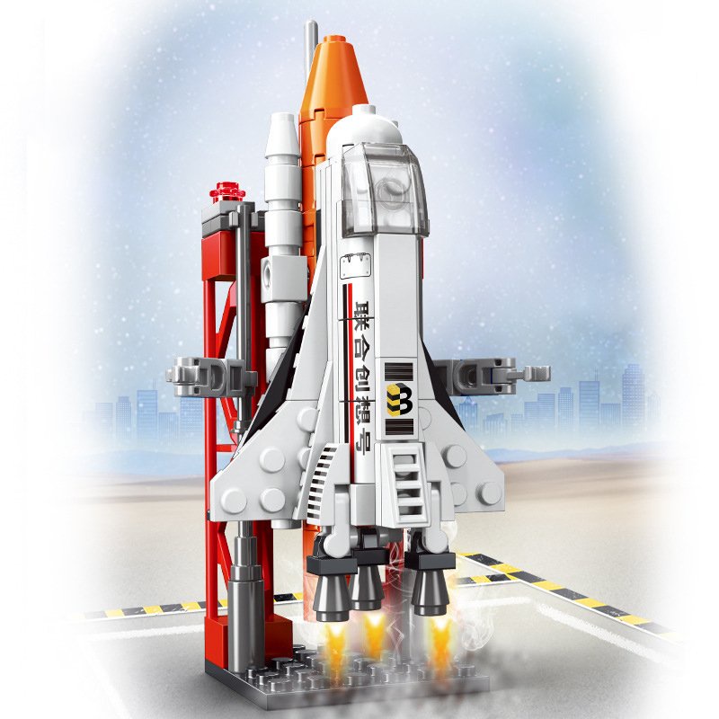Đồ chơi lắp ráp lego Tàu Vũ Trụ không gian, lego xếp hình phi thuyền đồ chơi cho bé