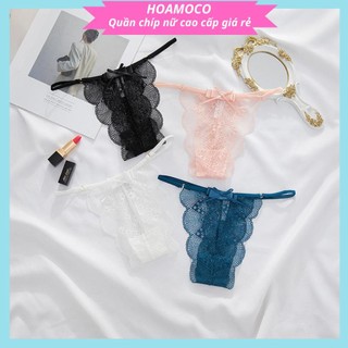 Quần Lót Nữ Lọt Khe Ren Mềm Sexy Cao Cấp Thoáng Mát Dịu Dàng - R38