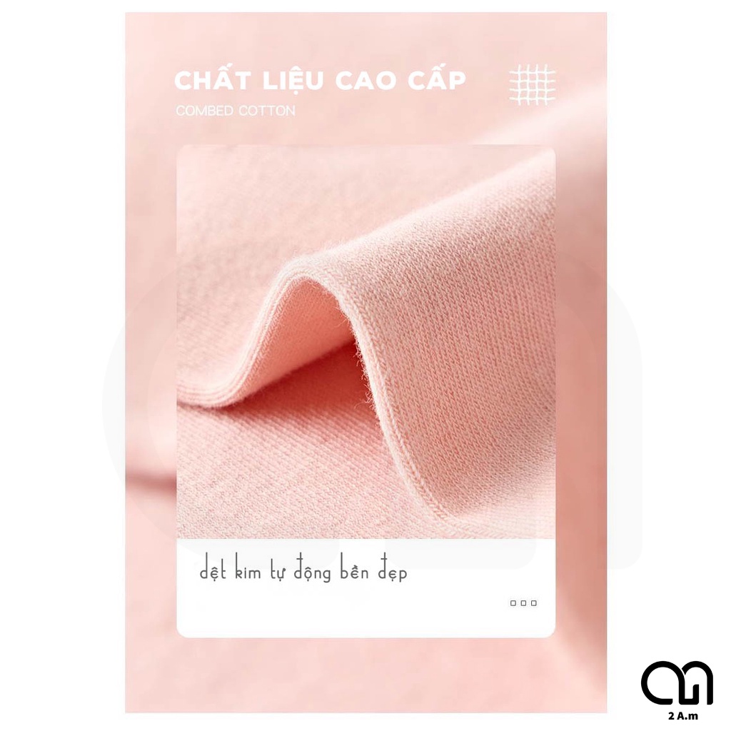 Tất Vớ Cổ Cao Nữ 5 Màu Đẹp Thời Trang Thêu Họa Tiết Dễ Thương Chất Liệu Cotton