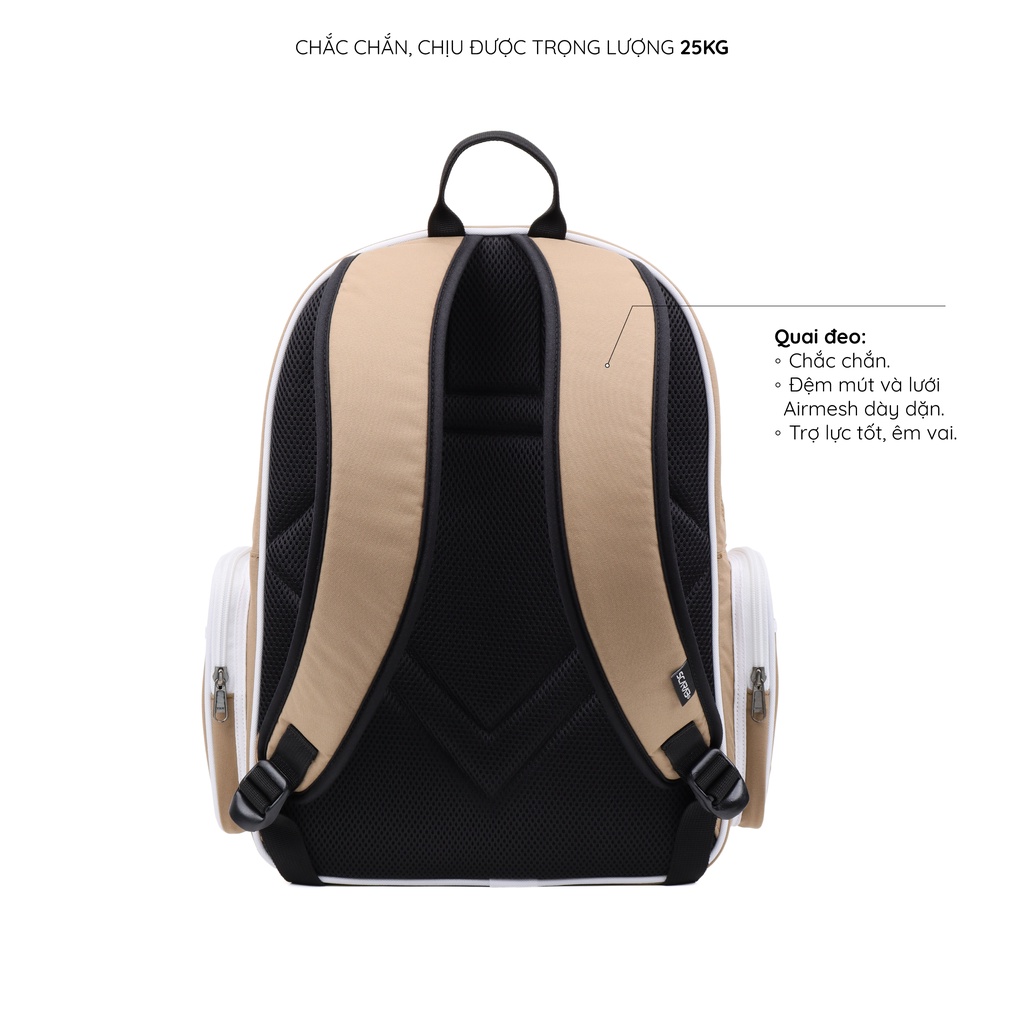 Scarab Estate Backpack Unisex - Balo Thời Trang, Đựng Vừa Laptop 15,6inch(mỏng)