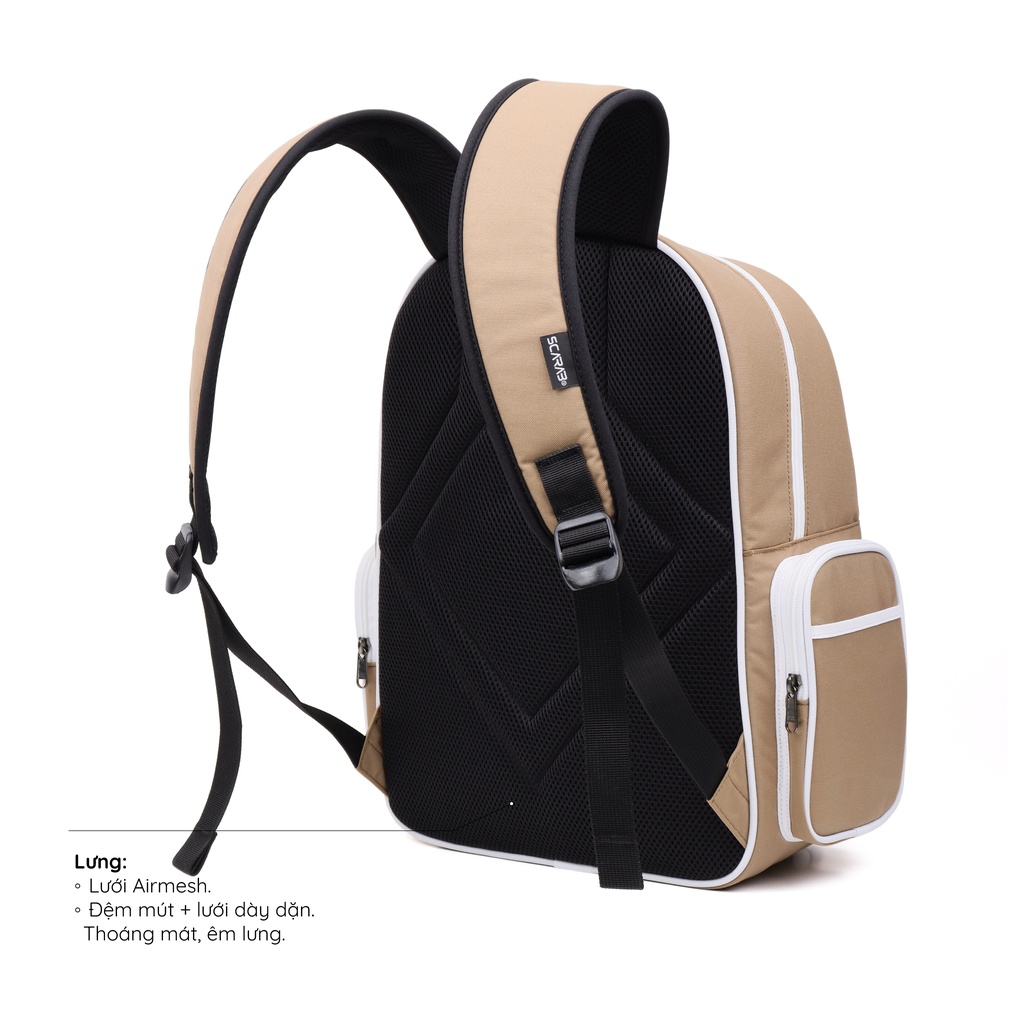 Scarab Estate Backpack Unisex - Balo Thời Trang, Đựng Vừa Laptop 15,6inch(mỏng)