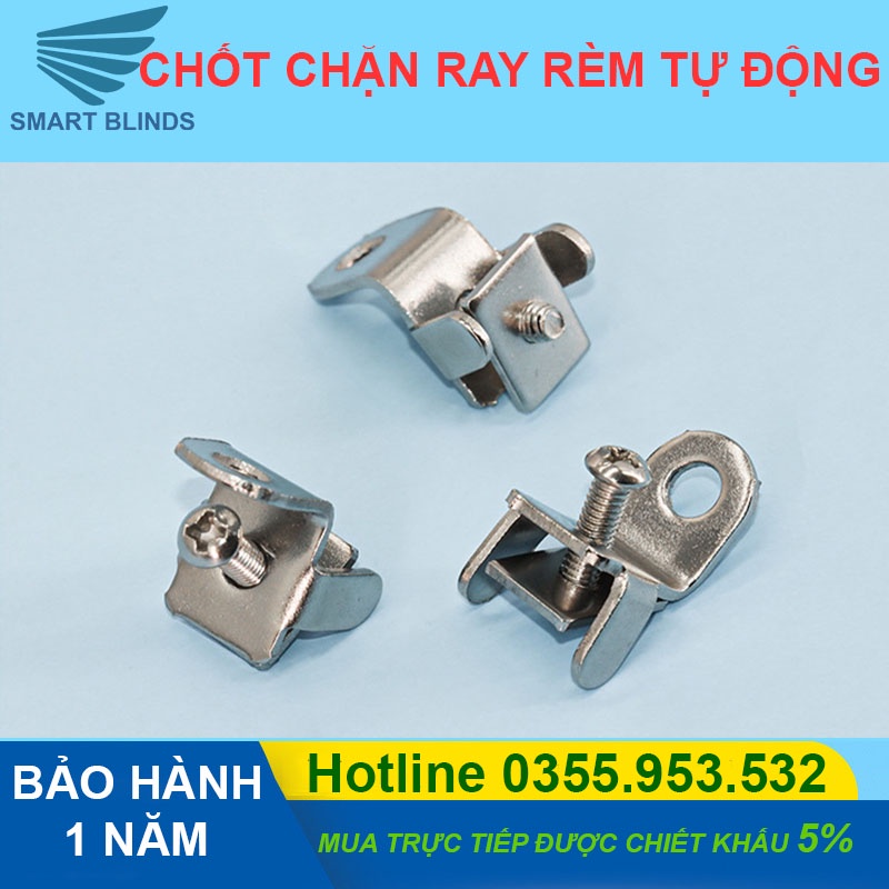 Chốt chặn ray - Phụ kiện rèm tự động