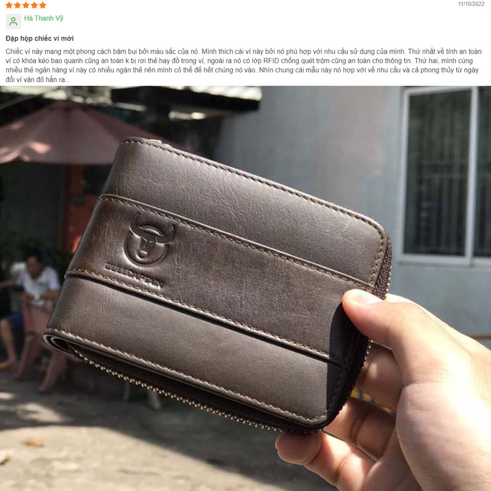 Ví nam da thật Kengshop-067000