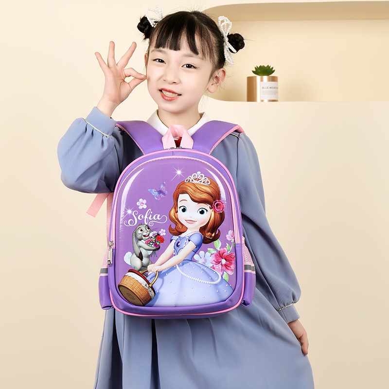 Balo Đi Học Mẫu Giáo Mẫu Giáo Mẫu Giáo Họa Tiết Hoạt Hình Công Chúa Elsa Kitty Phong Cách Mới