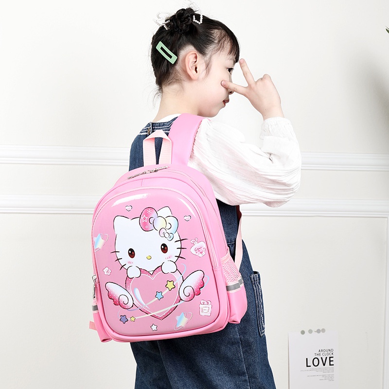 Balo Đi Học Mẫu Giáo Mẫu Giáo Mẫu Giáo Họa Tiết Hoạt Hình Công Chúa Elsa Kitty Phong Cách Mới