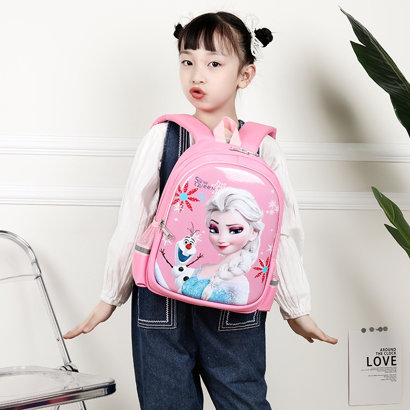 Balo Đi Học Mẫu Giáo Mẫu Giáo Mẫu Giáo Họa Tiết Hoạt Hình Công Chúa Elsa Kitty Phong Cách Mới