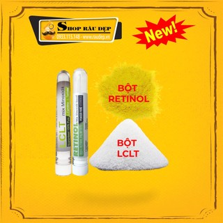 Bột Lclt, Retinol hỗ trợ mọc râu tóc nhanh