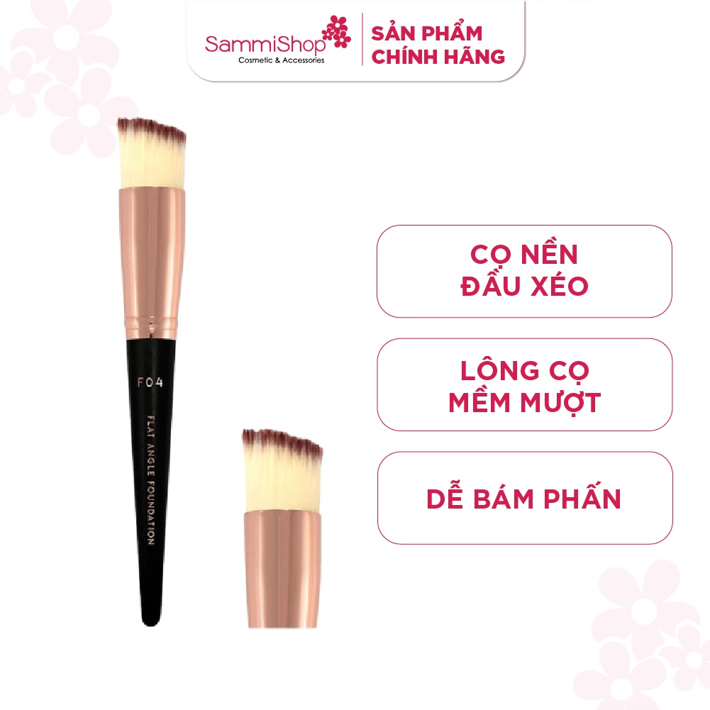 Vacosi Cọ nền Flat foundation Brush