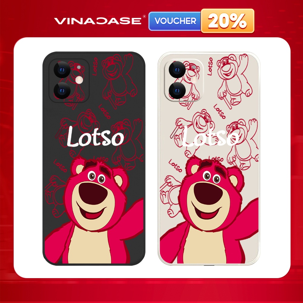 Ốp lưng Vina Case Samsung A10/A10S/A51/A32/A12/....dẻo cạnh vuông bảo vệ camera hình Lotso BST6