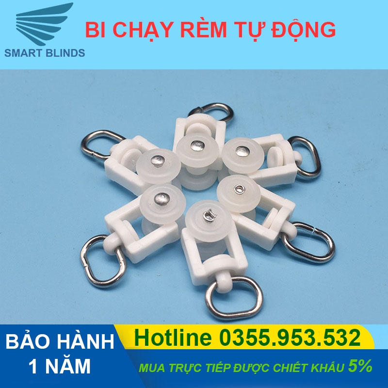 Bi chạy rèm chiết li - Phụ kiện rèm tự động