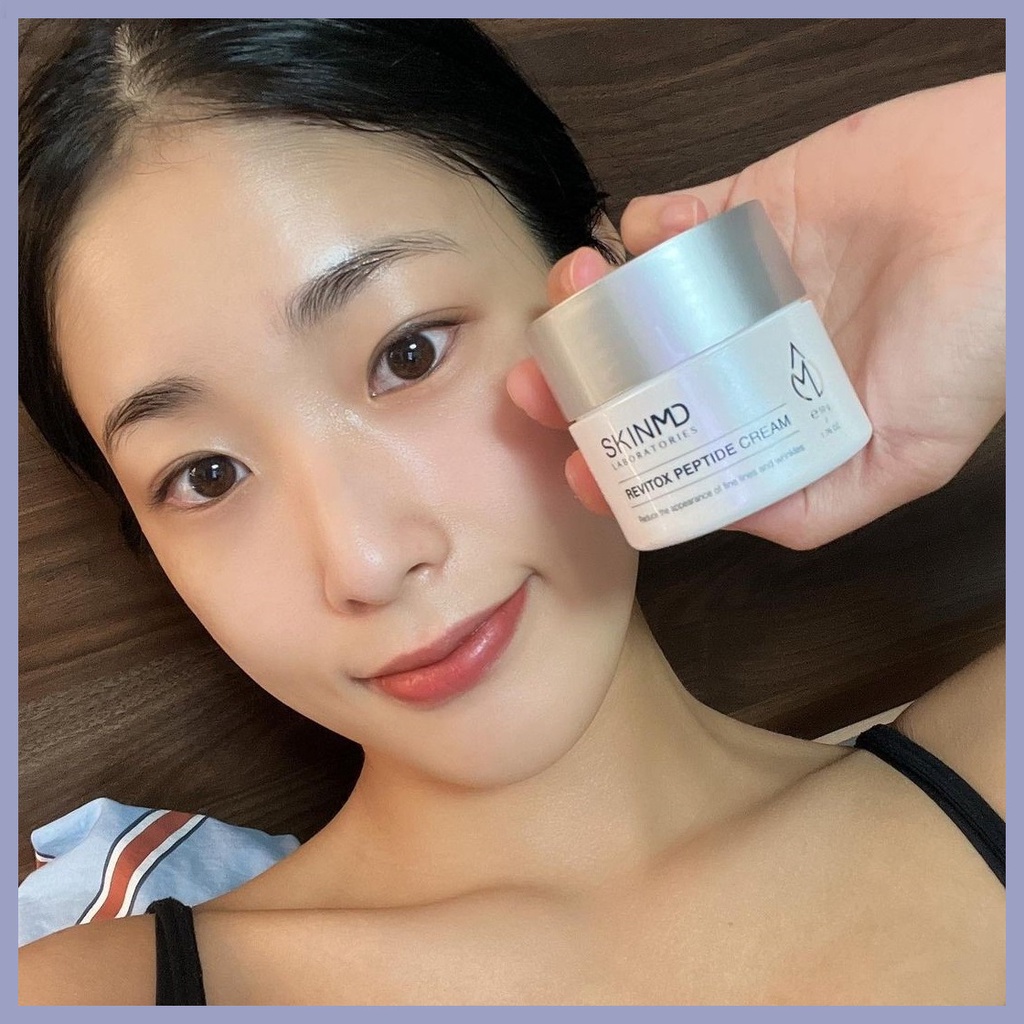 Kem dưỡng săn chắc da và là phẳng nếp nhăn SKINMD REVITOX PEPTIDE CREAM 50g