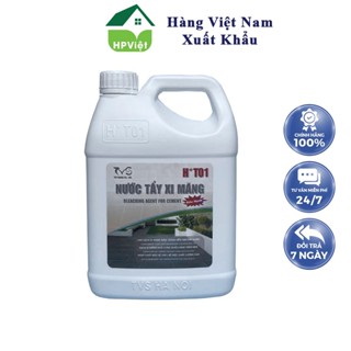 Nước Tẩy Xi Măng HPVIET 1.8L Tẩy Ron Gạch, Rong Rêu Bụi Bẩn Trên Gạch Đá, Nhựa Kính, Gỗ
