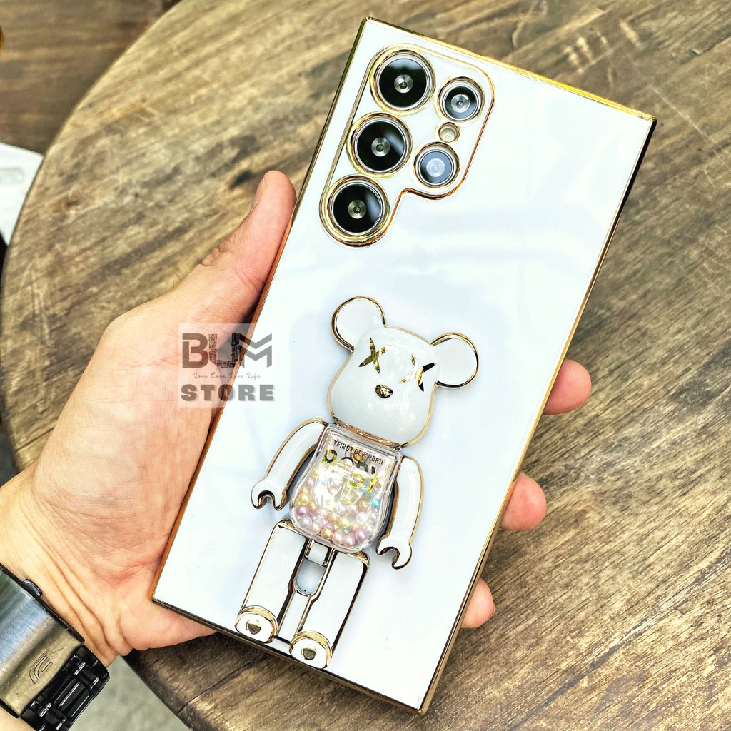 Ốp TPU Bearbrick Kẹo Samsung S23 Ultra / S23 PLus/ S22 Ultra / S22 Plus / S21 Ultra /S21+/ Note 20 Ultra /Note 20/ S20FE