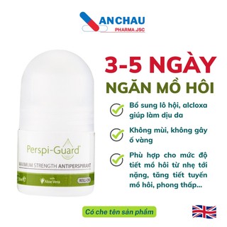 Lăn khử mùi hôi nách, mùi cơ thể hiệu quả tối đa Perspi-Guard Maximum Strength Antiperspirant Roll On 30ml - An Châu
