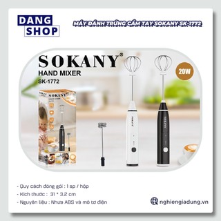 Máy đánh trứng cầm tay sokany sk1772