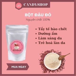100gr Bột đậu đỏ nguyên chất 100% dùng tẩy tế bào chết, dưỡng ẩm, sáng da
