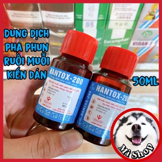 Hantox 200 diệt ruồi, muỗi, kiến, gián, bọ mạt,bọ chét,giận,ve ghẻ