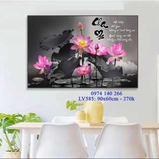 Tranh đính đá cha mẹ, tranh thêu cha mẹ. Tranh chưa làm và chưa khung