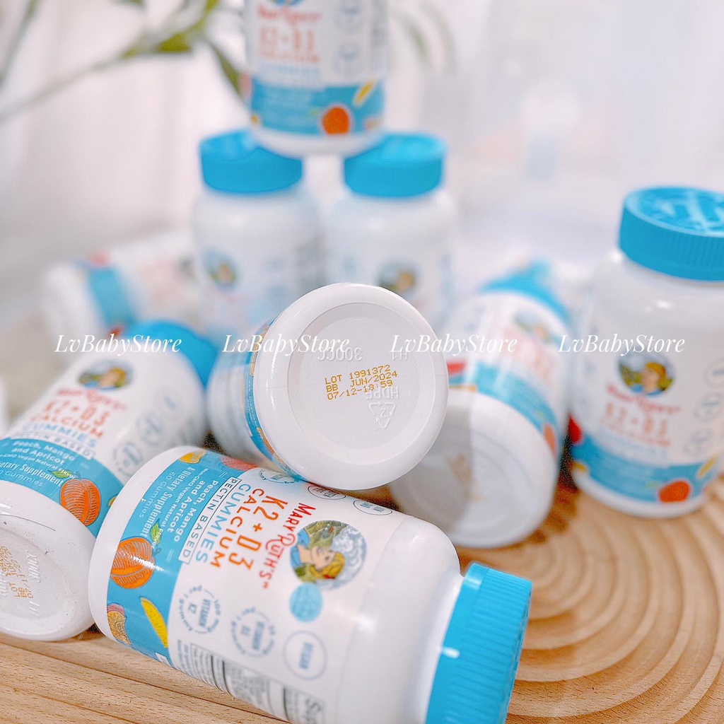 Kẹo dẻo D3k2 & Calcium 𝐌𝐚𝐫𝐲 𝐑𝐮𝐭𝐡’𝐬  2Years+