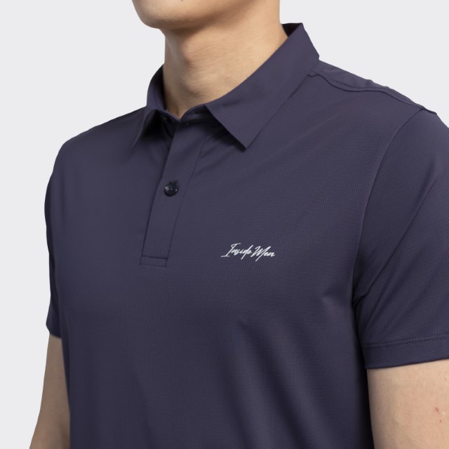 Áo Thun Polo Nam Basic INSIDEMEN 2 màu cơ bản phong cách thể thao in logo thương hiệu IPS045S3