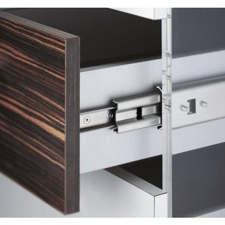 Ray bi 3 tầng hafele chính hãng, ray ngăn kéo, thanh ray tủ bếp, tủ quần áo, ray trượt