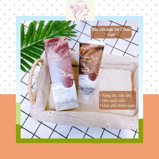 Sữa rửa mặt 🎀🎀FREE SHIP🎀🎀 sữa rửa mặt trà xanh 3w clinic trắng da ngăn ngừa mụn hiệu quả