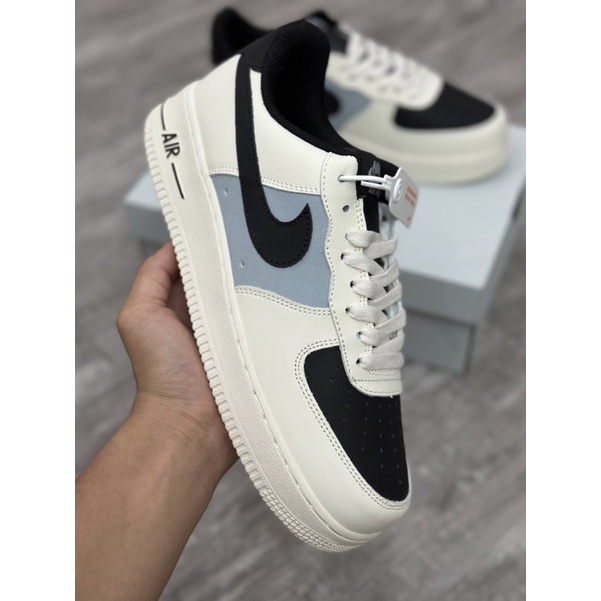 Full Box | AF1 Cream Black - Good Quality