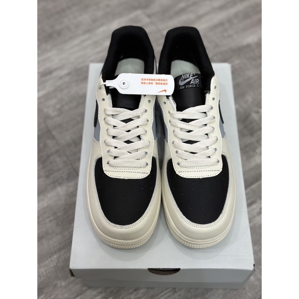 Full Box | AF1 Cream Black - Good Quality