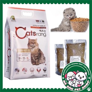 Hạt thức ăn khô catsrang cho mèo mọi lứa tuổi - túi zip 1kg