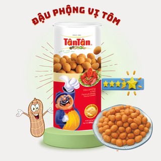 Đậu phộng vị tôm Tân Tân lon 200g