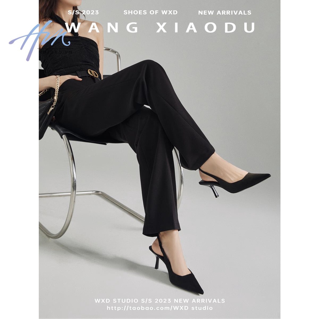 Sandal Cao Gót Mũi Nhọn Thiết Kế Mới Thời Trang Mùa Hè Dành Cho Nữ