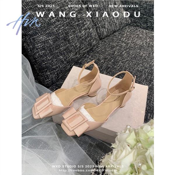 Sandal Mũi Vuông Đế Dày Thiết Kế Mới Thời Trang Mùa Hè Dành Cho Nữ