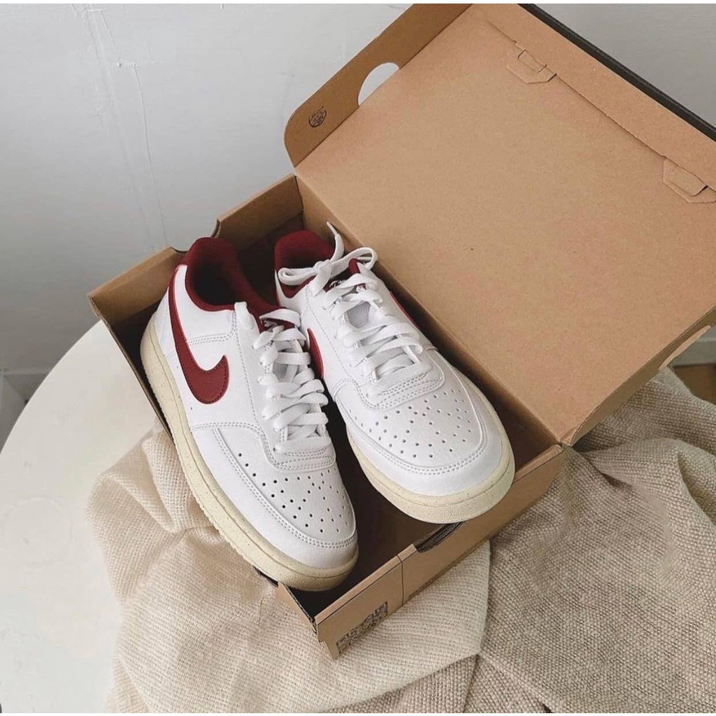 Giày Nike Court Vision Low - DH3158-106 - Trắng