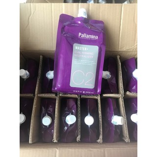 Dập Định Hình Tóc Uốn Pallamina siêu dưỡng, siêu thơm Túi C2 1000ML