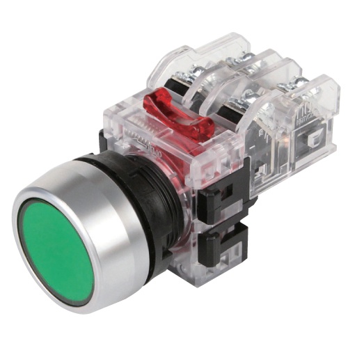 Nút nhấn không đèn phi 22mm Hanyoung MRF-RM1G