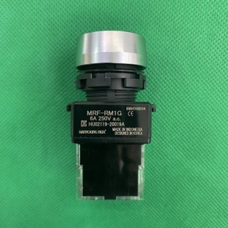 Nút nhấn không đèn phi 22mm Hanyoung MRF-RM1G