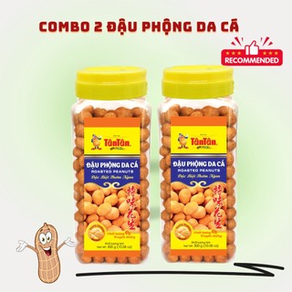 Combo 2 hũ đậu phộng da cá tân tân 300g