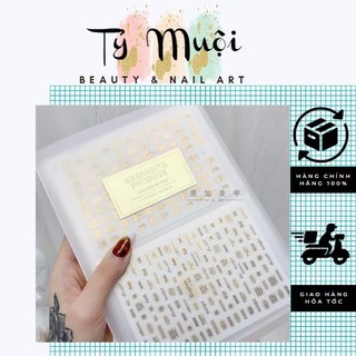 Sổ Đựng Sticker Dán Móng, Phụ kiện sổ sicker , sổ đựng sticker trong suốt