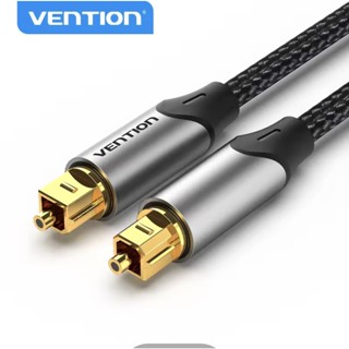 Cáp Âm Thanh Quang Học Optical S/PDIF Toslink Vention Aluminium Hợp Kim Nhôm, Bọc Vải Dù Chất Lượng Cao