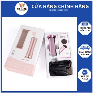Máy chà gót chân cực mạnh kèm 60 miếng chà