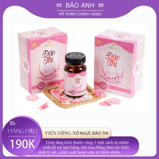 Viên uống nở ngực Đào Thi hộp 40 viên