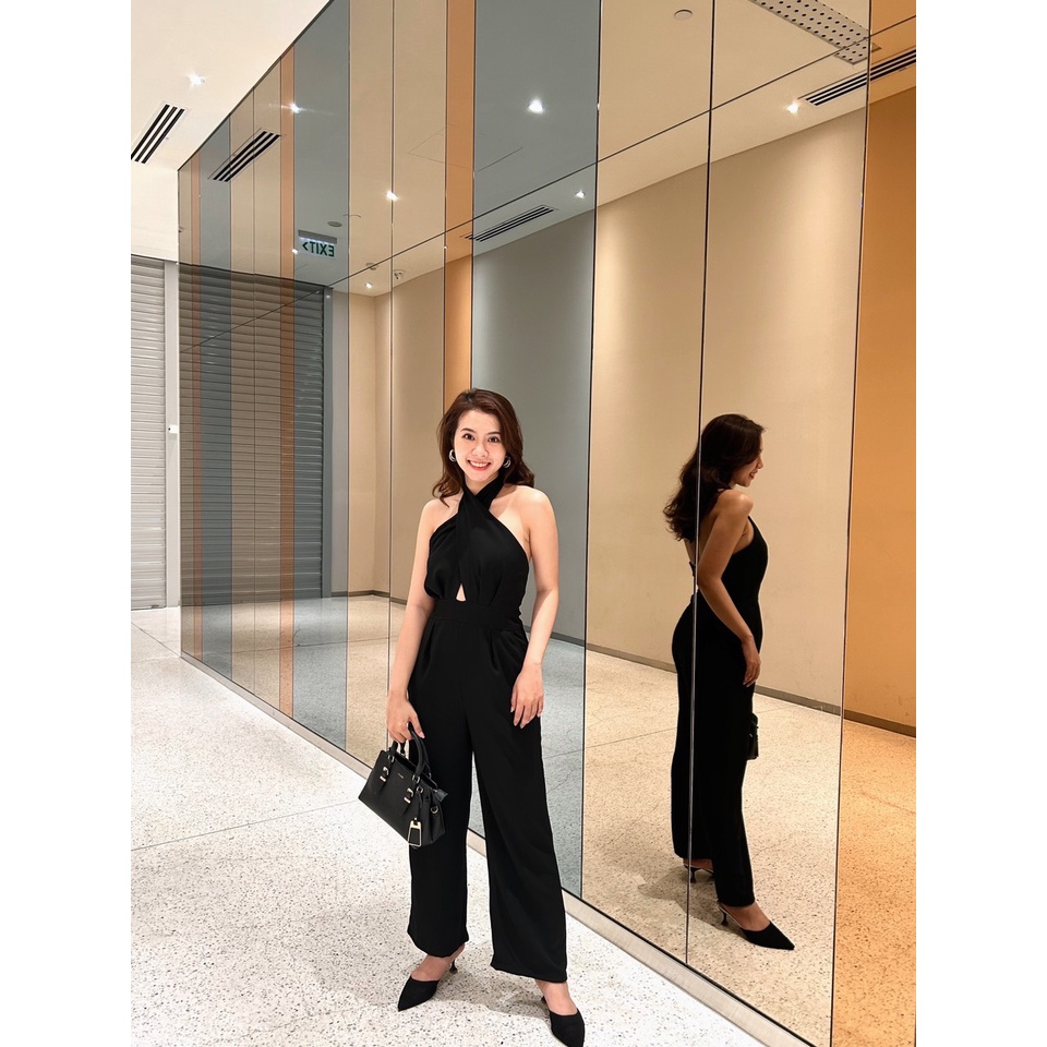 Jumpsuit đắp chéo