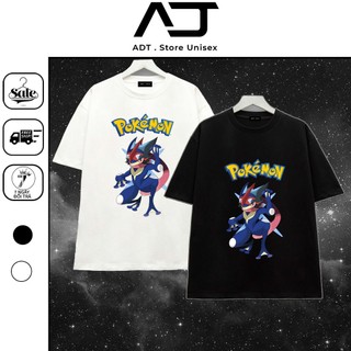 Áo thun Trẻ Em Pokemon Ếch Ninja Gekkouga hoạt hình dễ thương Vải Thun Mền Mát - có size trẻ em