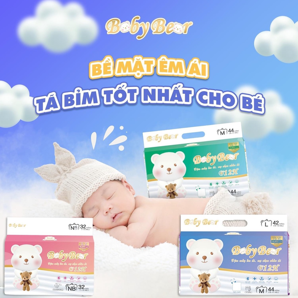 Bỉm Bobby Bear Dán/Quần Đủ Size