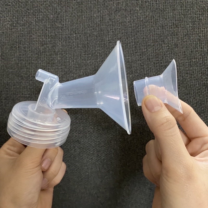 Đệm giảm size,hạ size Phễu hút sữa, Máy hút sữa không dây size 13-15-17-19-21-24mm chất liệu Silicon không BPA