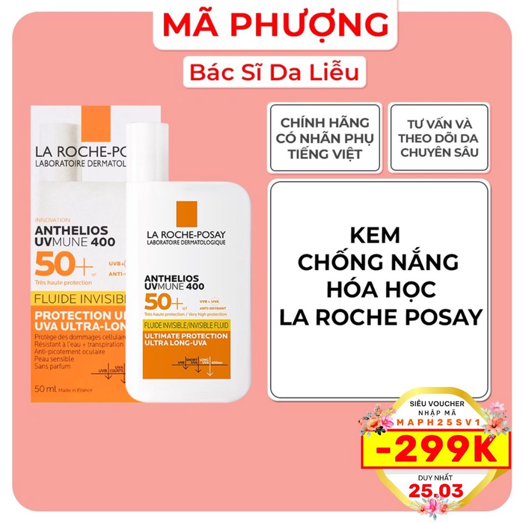 KEM CHỐNG NẮNG SHAKA LAROCHE POSAY cho da nhạy cảm da thường